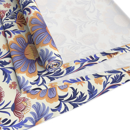 Regal Blossom Table Runner - Cotton Twill - Available in 2 sizes: 16" x 72" and 16" x 90".