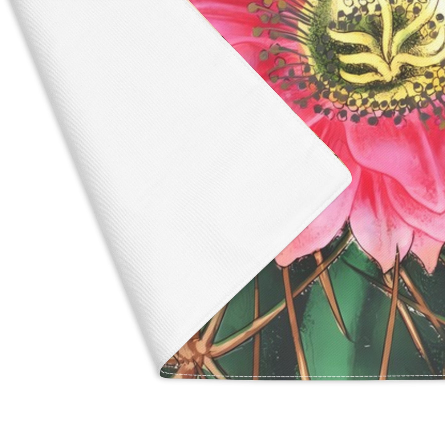 Blooming Cactus Placemat - 18" x 14".