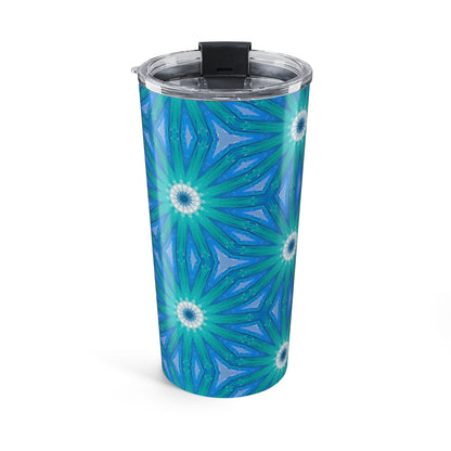 Sapphire Nebula Insulated Tumbler - 20 oz. Stainless Steel, Glossy Finish