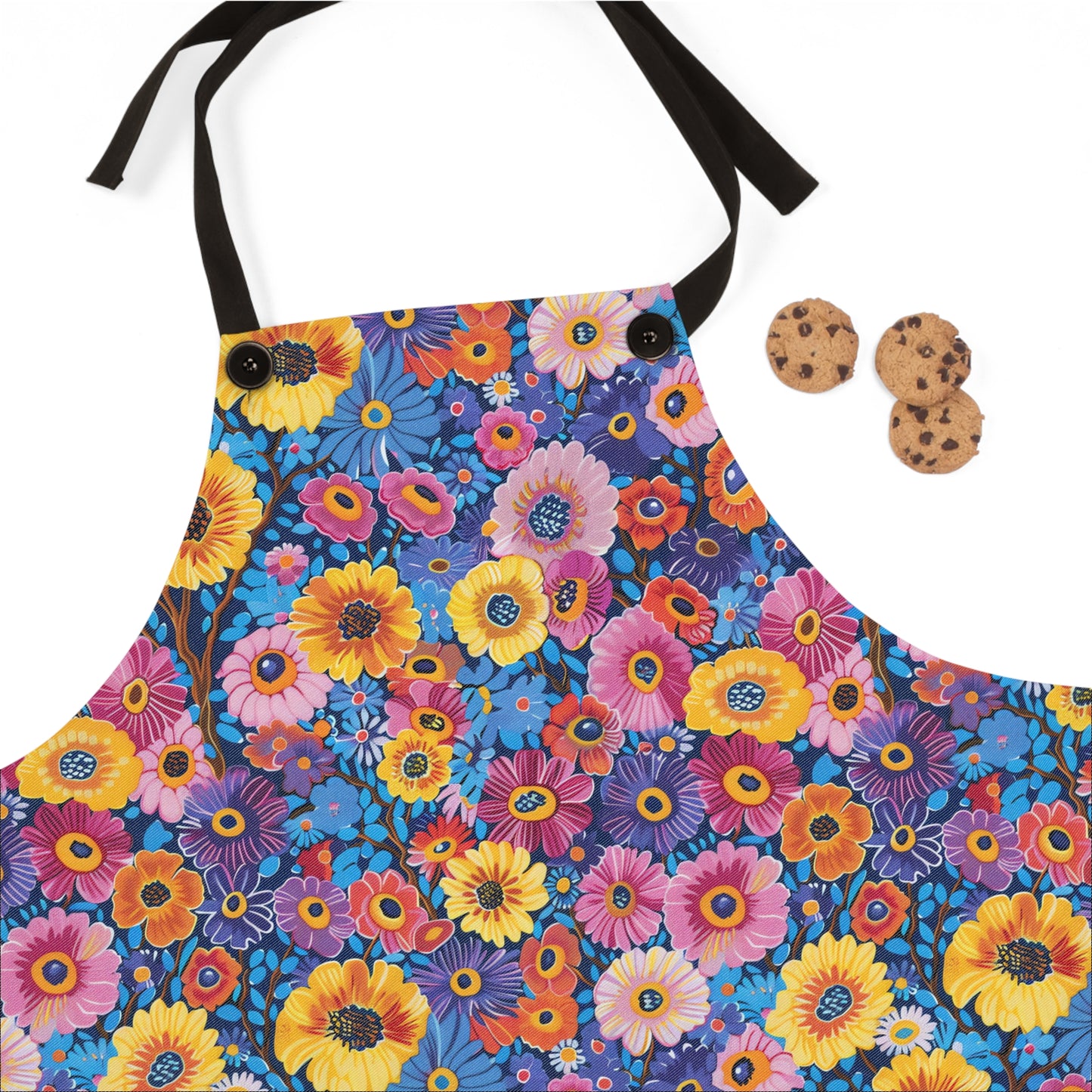 Midnight Garden Whimsy Adult Apron