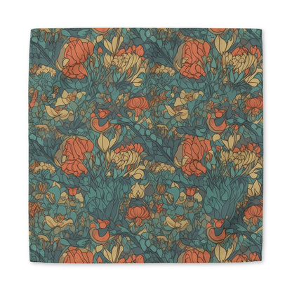 Bohemian Stained Glass Serenity cotton twill napkin