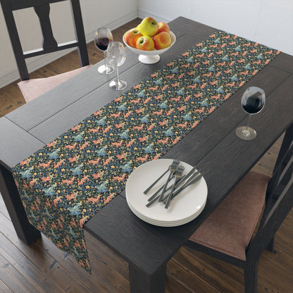 Dance of the Goddesses Table Runner - Cotton Twill - Available in 2 sizes: 16" x 72" and 16" x 90".