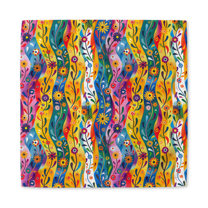 Floral Rhythms cotton twill napkin