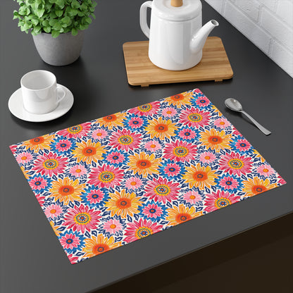 Sunsplash Petals Placemat - 18" x 14".