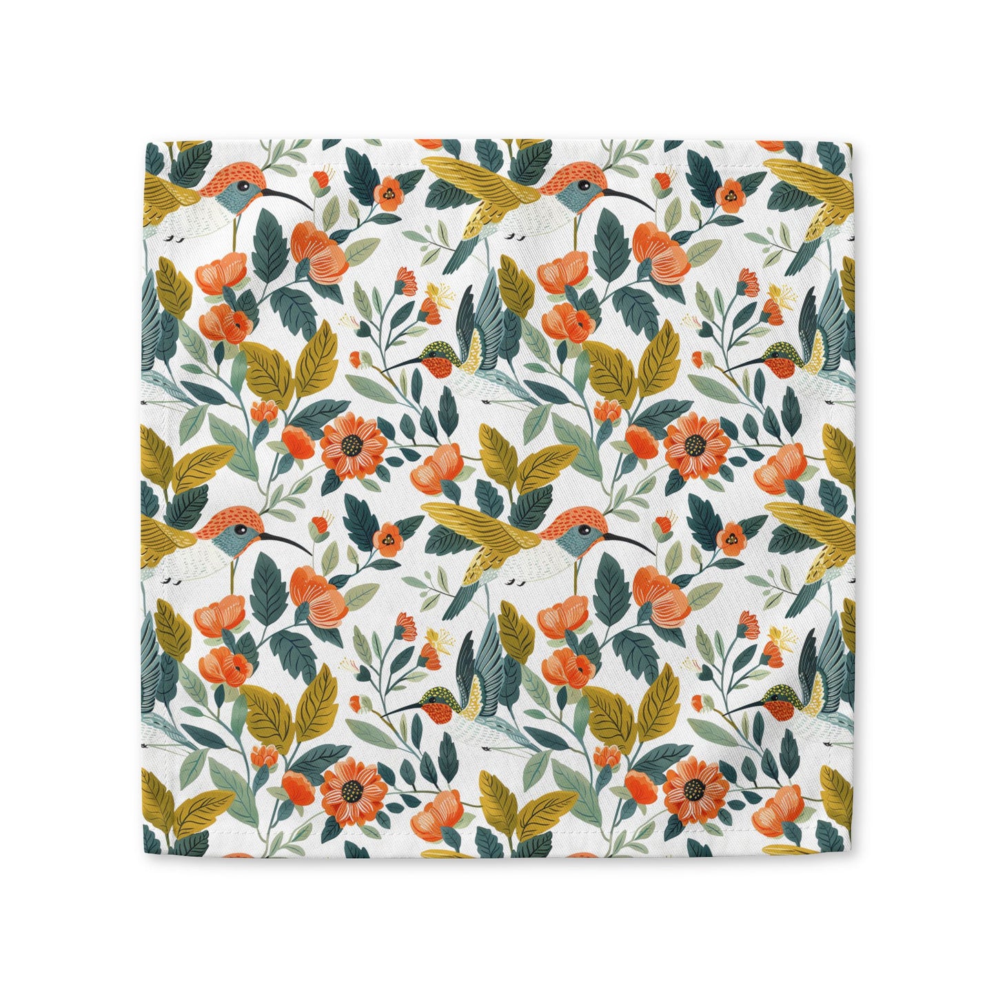 Hummingbird Harmony cotton twill napkin