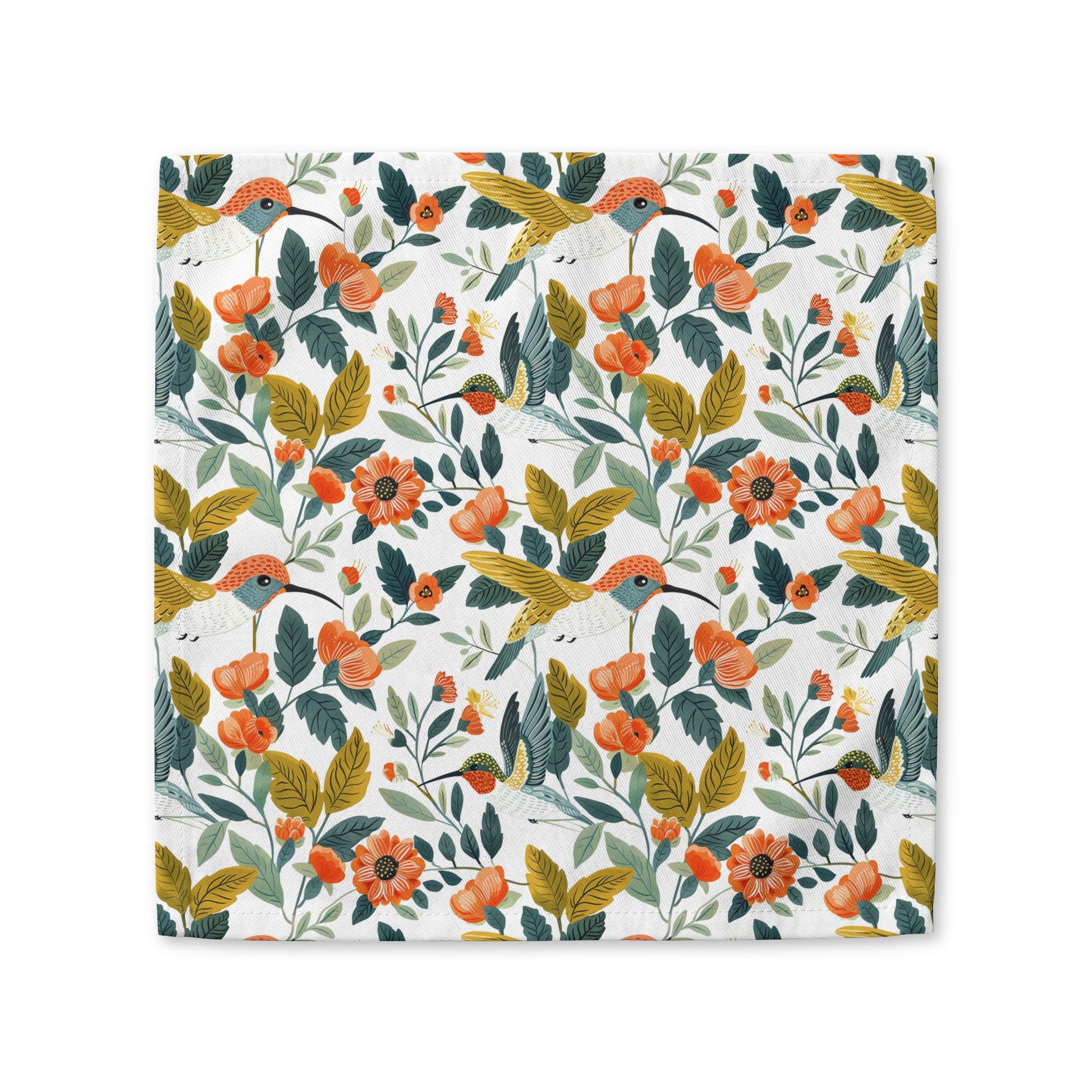 Hummingbird Harmony cotton twill napkin