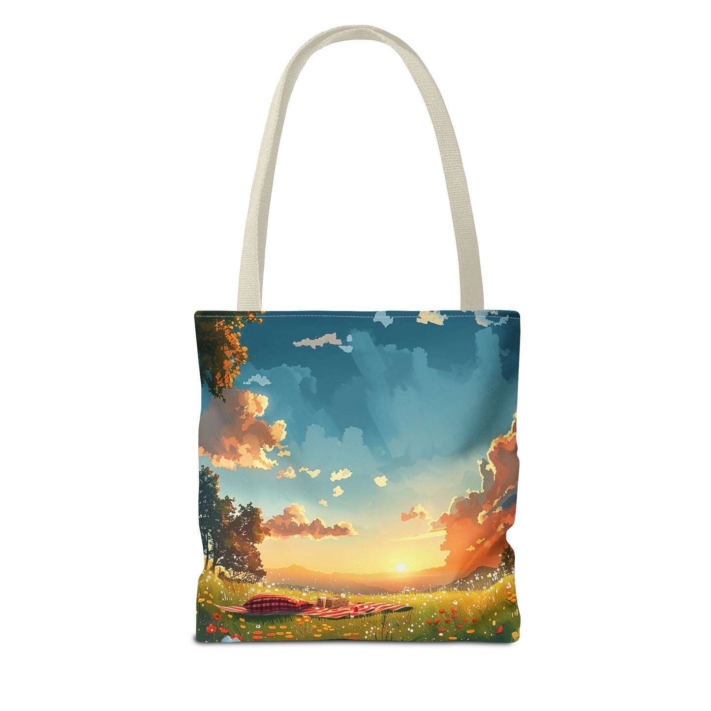 Meadow Picnic Tote Bag - Pack a Picnic, Pack Some Style - Your Meadow Awaits! Available in 3 sizes.