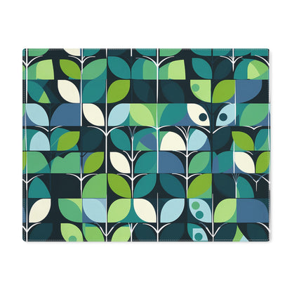 1960s Groovy Mod Placemat - 18" x 14".