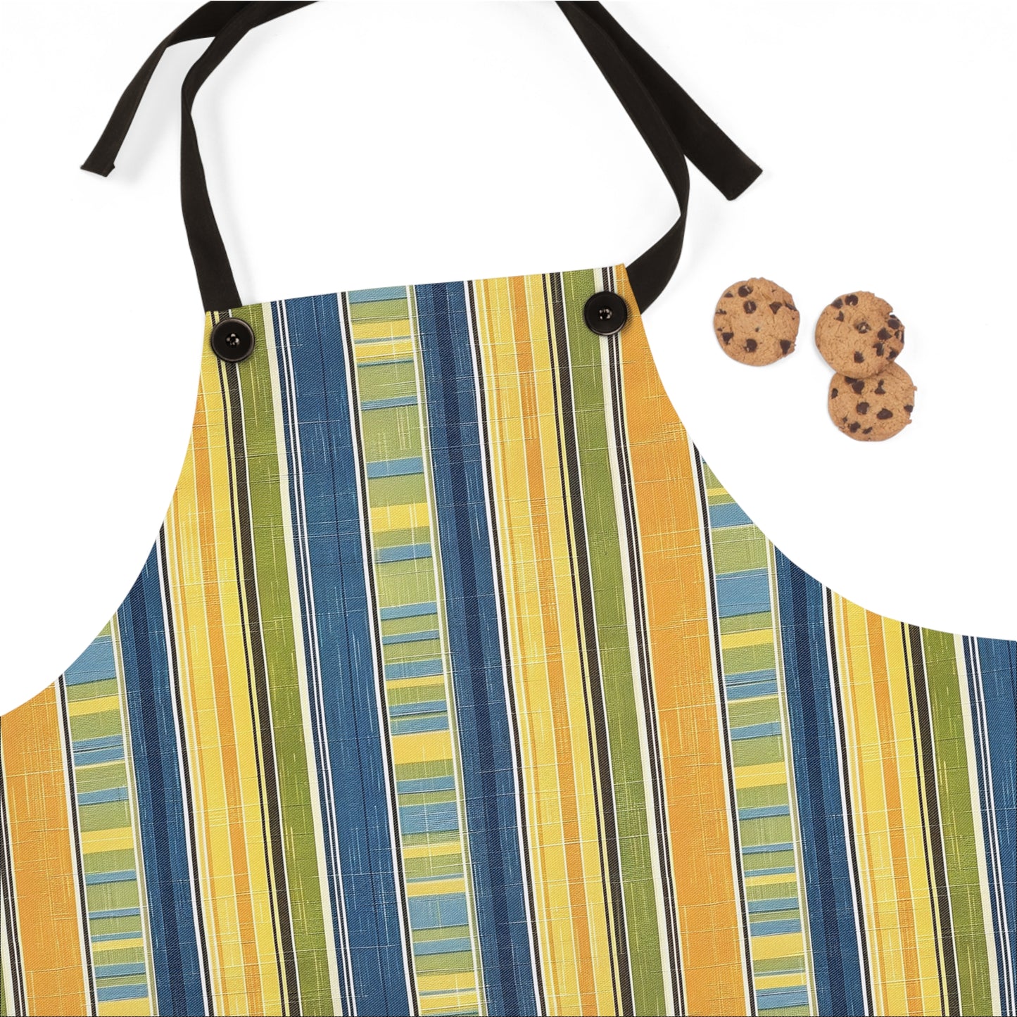 Summer Stripes Delight Adult Apron