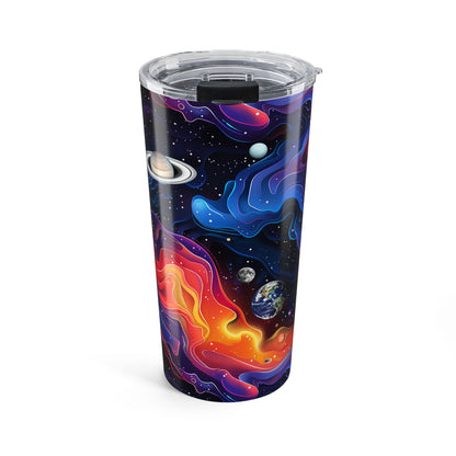 Planetary Solar Flare Insulated Tumbler - 20 oz. Stainless Steel, Glossy Finish