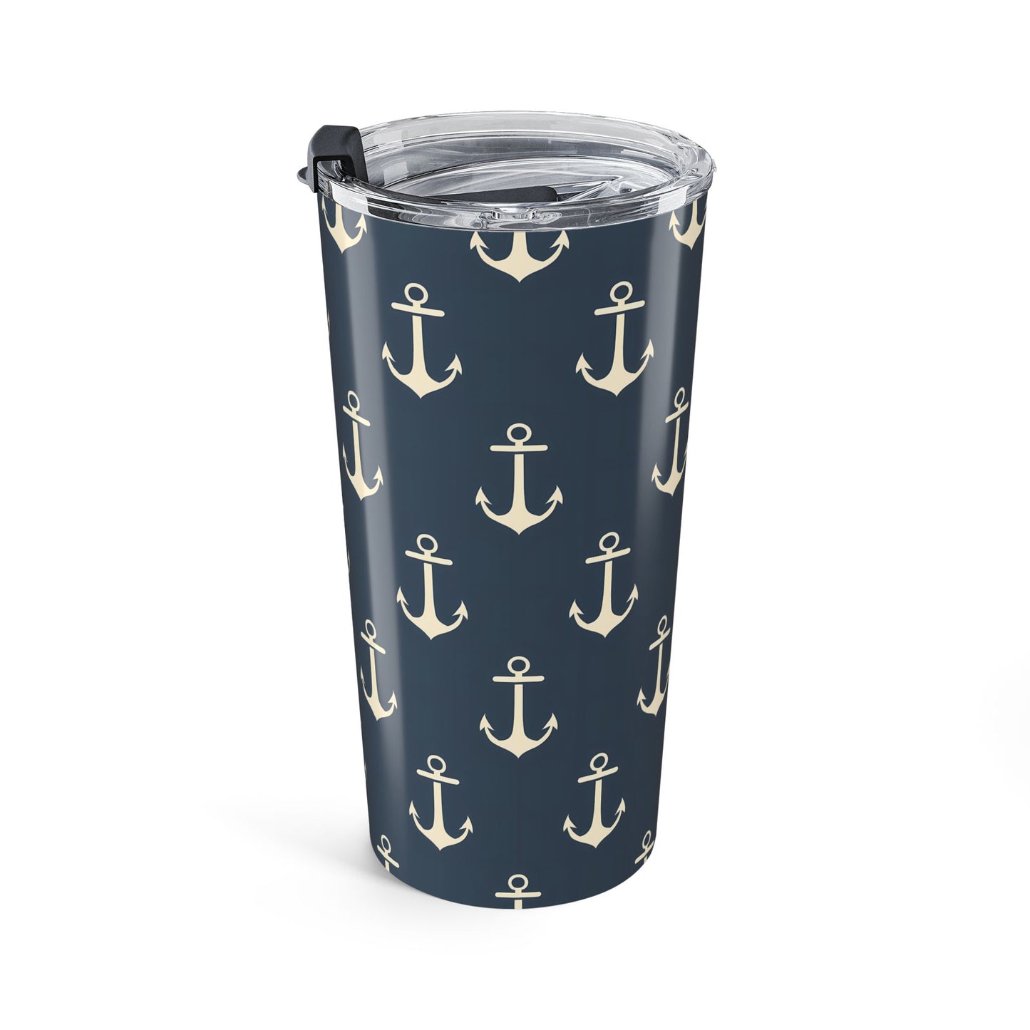 Anchors Aweigh Insulated Tumbler - 20 oz. Stainless Steel, Glossy Finish