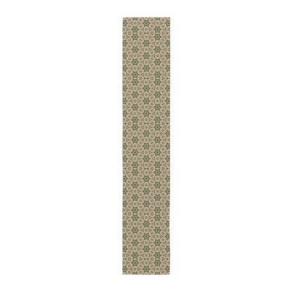 Springtime Petal Dance Table Runner - Cotton Twill - Available in 2 sizes: 16" x 72" and 16" x 90".