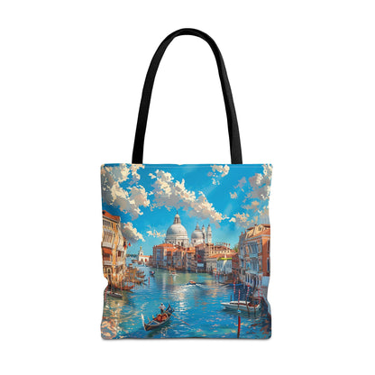 Venetian Grand Canal Tote Bag - Sail Through Venice - Carry the Magic Wherever You Go! Available in 3 sizes.