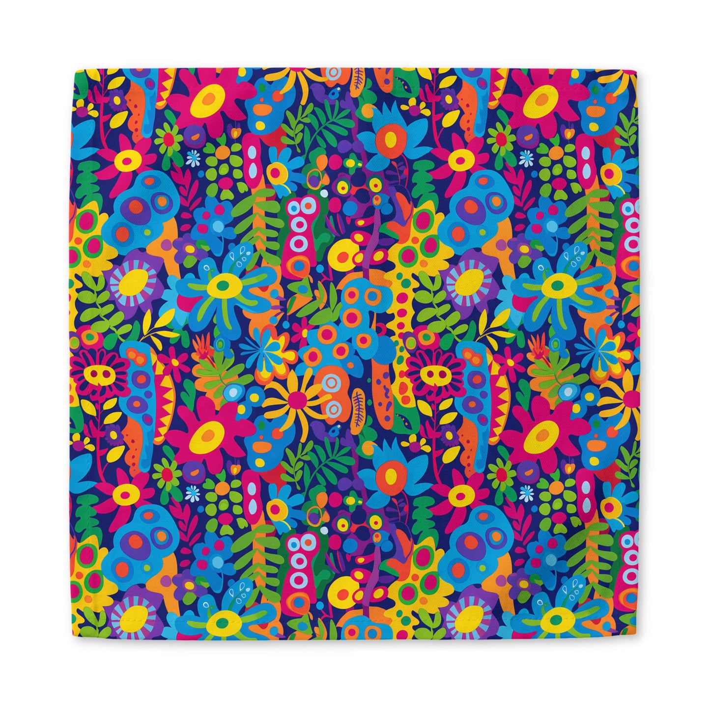 Groovy Garden cotton twill napkin