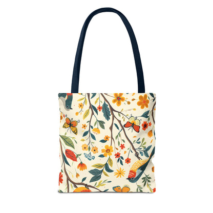 Tree Birds Tote Bag - Available in 3 sizes.