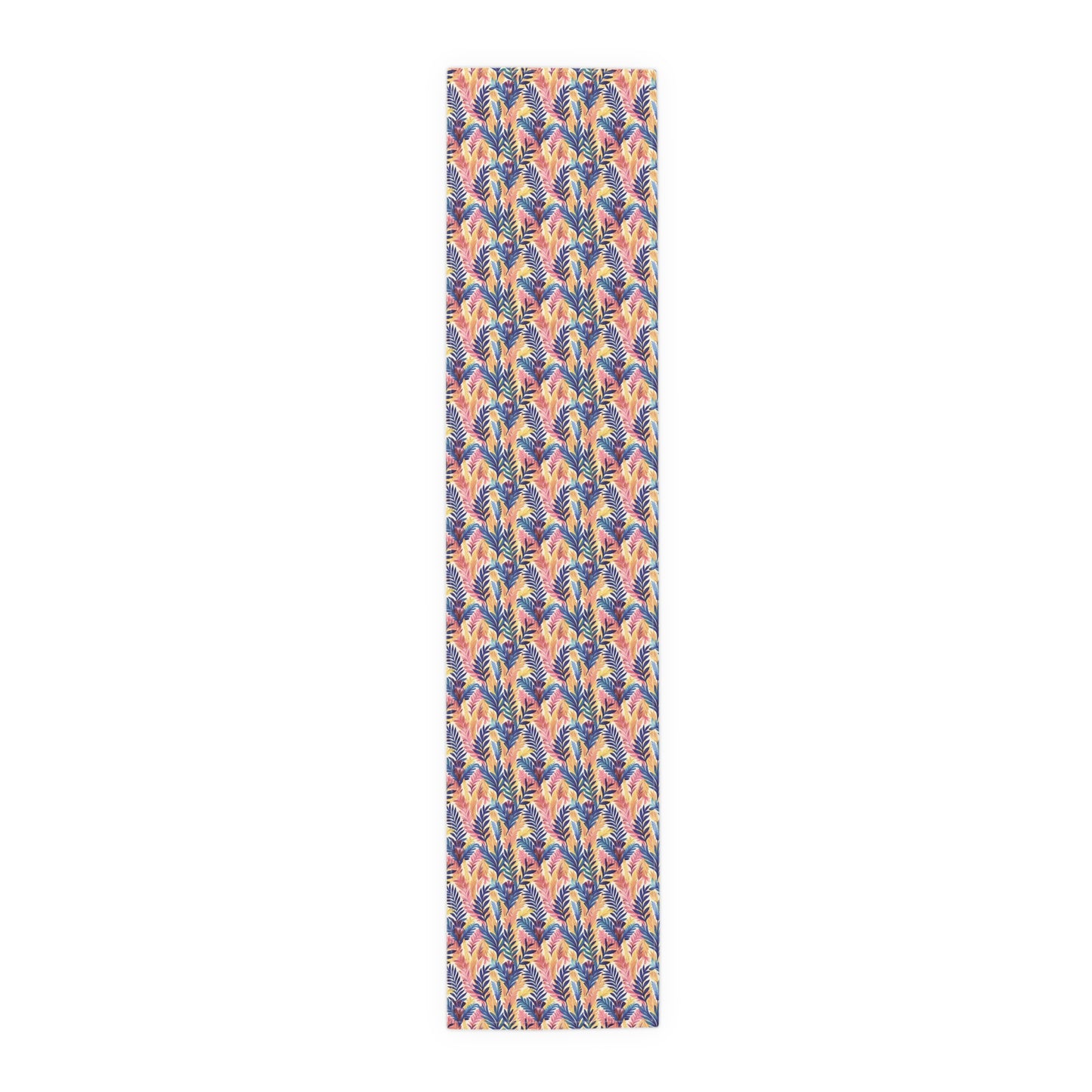 Fern-Tastic Whimsy Table Runner - Cotton Twill - Available in 2 sizes: 16" x 72" and 16" x 90".