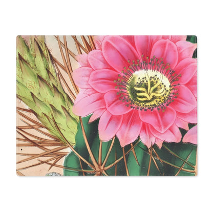 Blooming Cactus Placemat - 18" x 14".