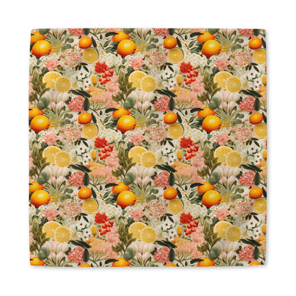 Old World Citrus Delight cotton twill napkin