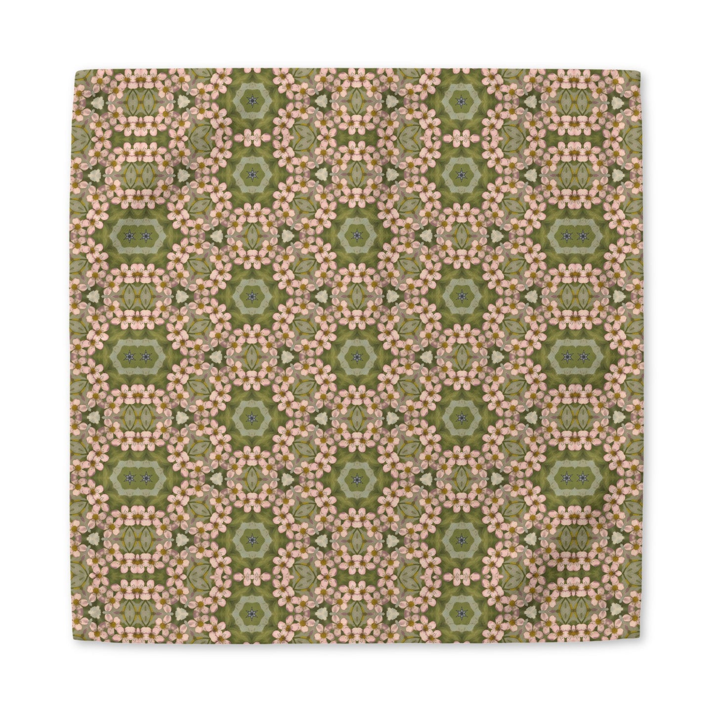 Springtime Petal Dance cotton twill napkin