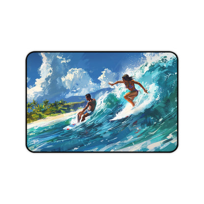 Wave Rider Desk Mat (Desk Pad) - Available in 3 sizes