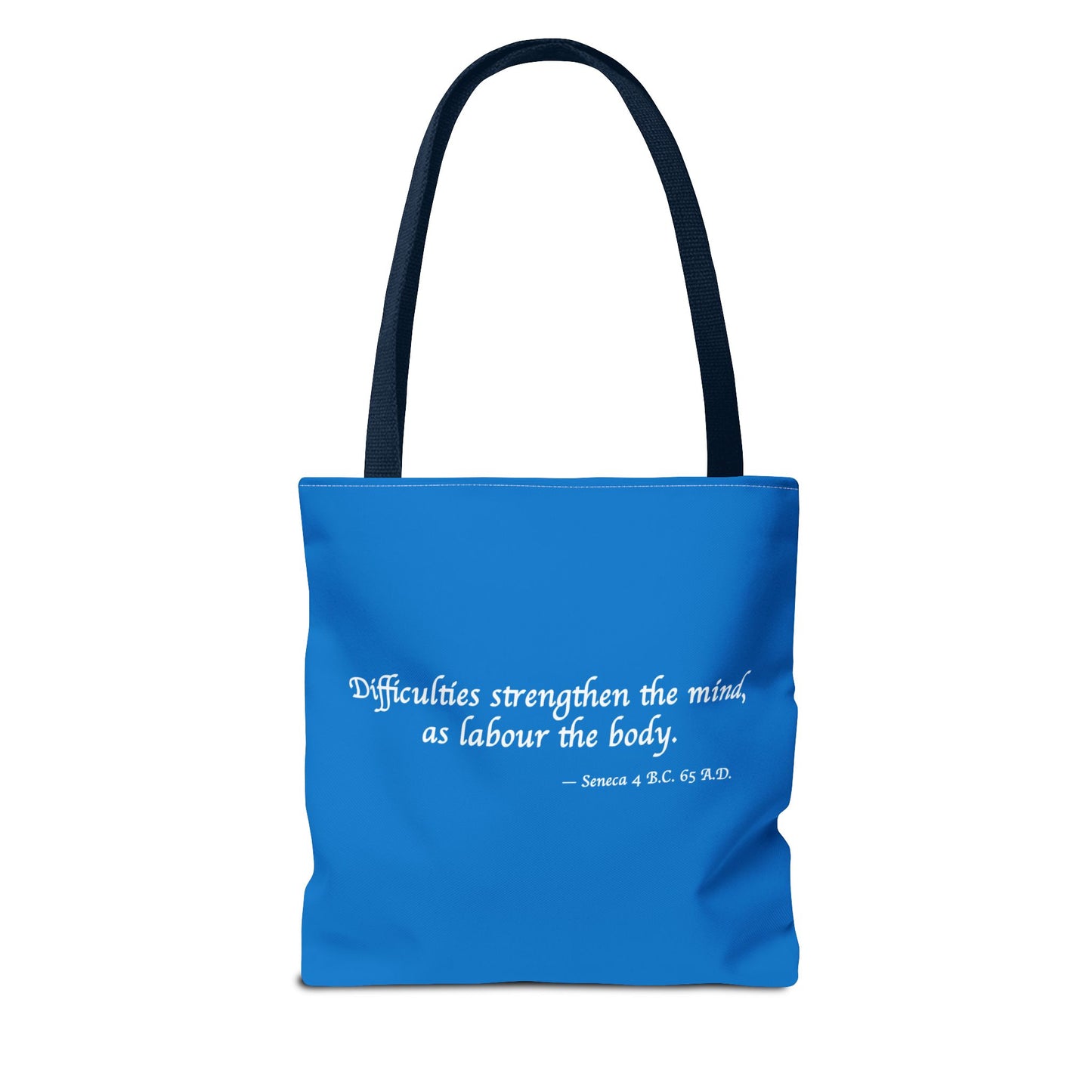 Strength Through Challenges Tote Bag - Carry Wisdom - Embrace Strength! Available in 3 sizes.