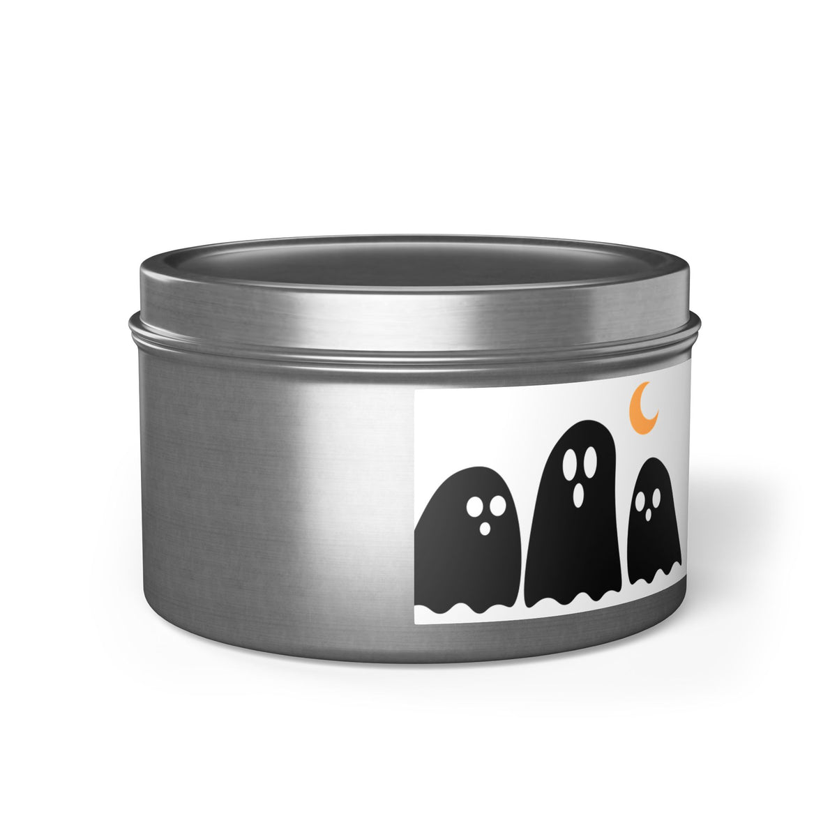 Spooky Specter Glow Tin Candle. Ghostly Glow To Go. Available in 2 sizes, 3 finishes, and 5 scents.