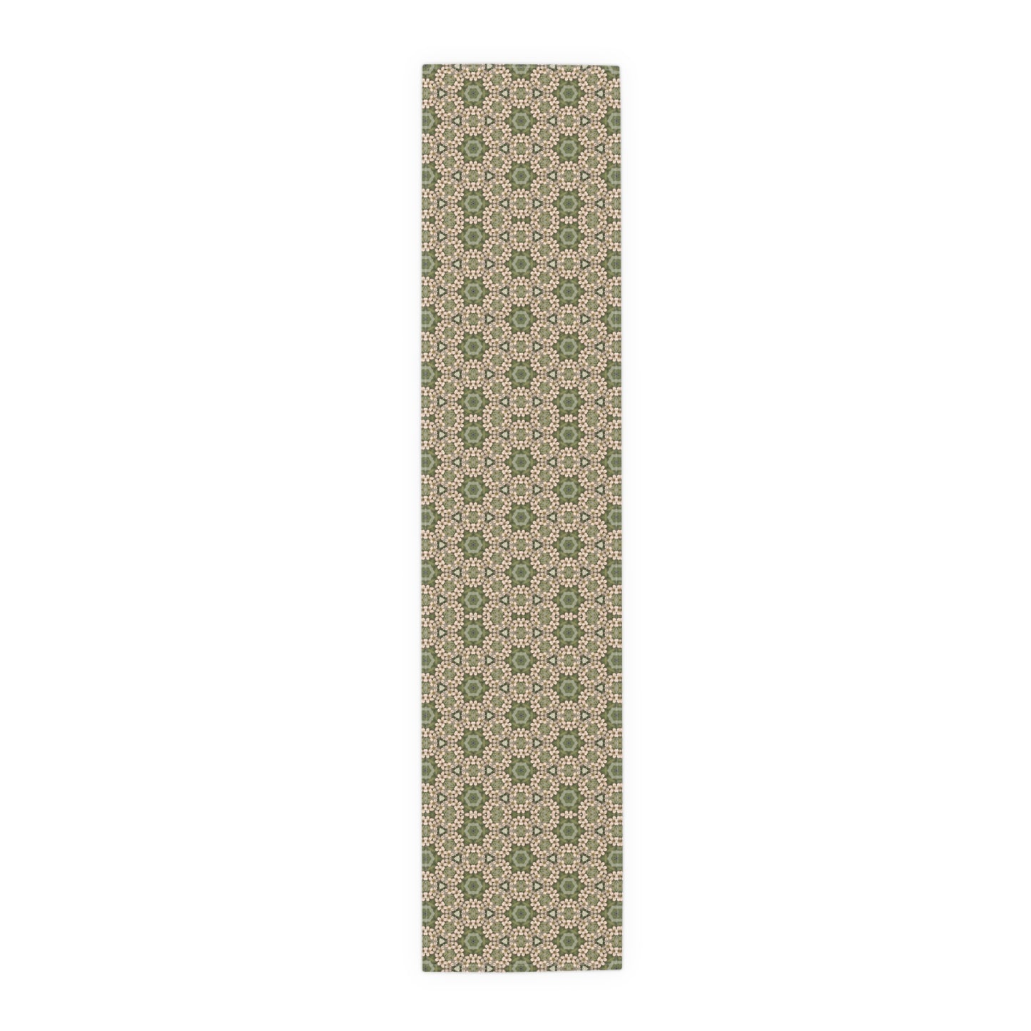 Springtime Petal Dance Table Runner - Cotton Twill - Available in 2 sizes: 16" x 72" and 16" x 90".