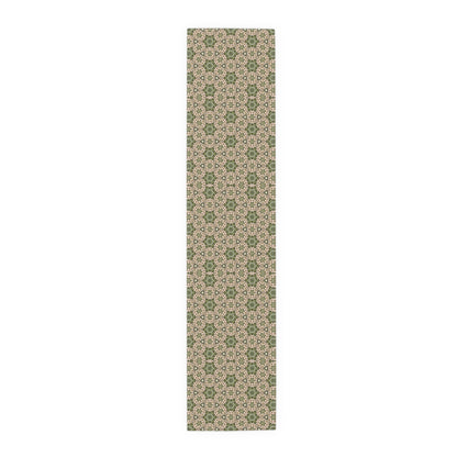 Springtime Petal Dance Table Runner - Cotton Twill - Available in 2 sizes: 16" x 72" and 16" x 90".