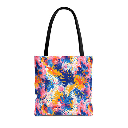 Splatter Blossom Tote Bag - Make a Splash with Every Step! Available in 3 sizes.
