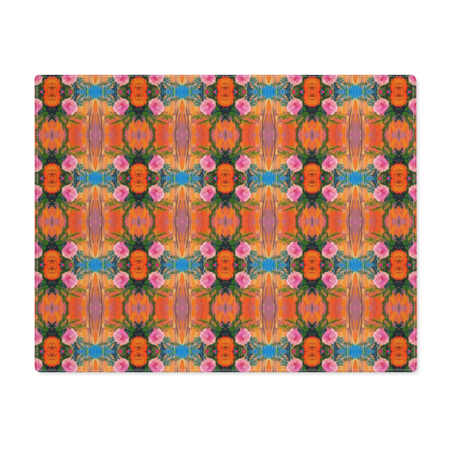 Floral Fiesta Placemat - 18" x 14".