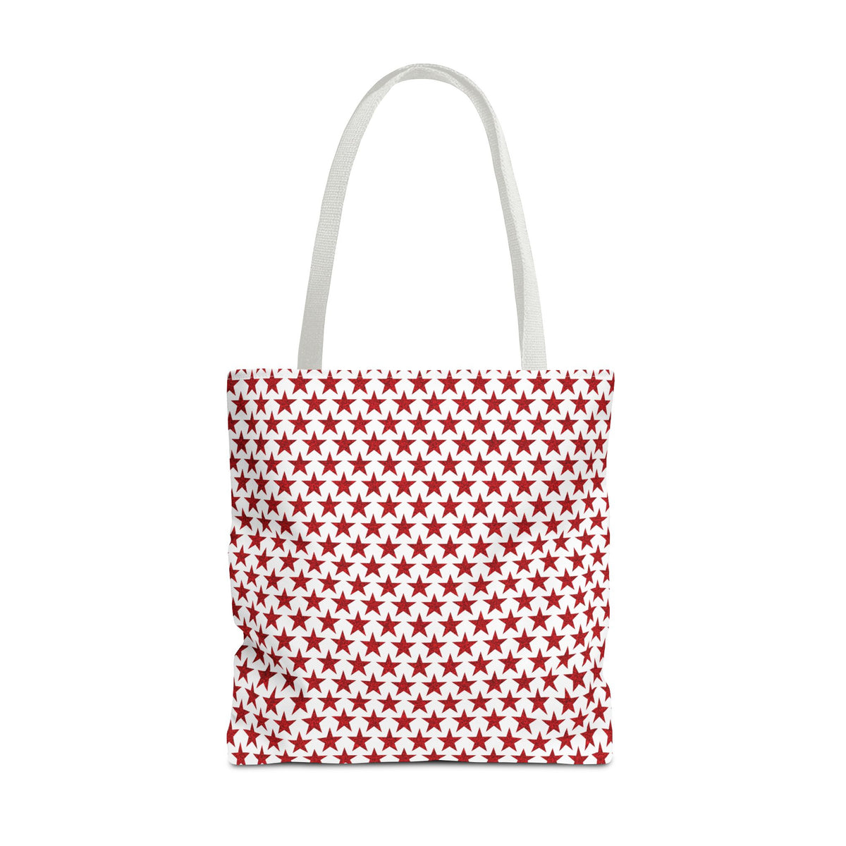 Star-Spangled Sparkle Tote Bag - Carry a Burst of Patriotic Sparkle! Available in 3 sizes.