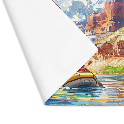 Colorado River Rafting Placemat - 18" x 14".