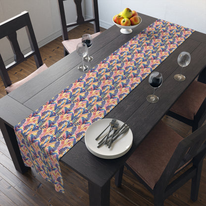 Fern-Tastic Whimsy Table Runner - Cotton Twill - Available in 2 sizes: 16" x 72" and 16" x 90".
