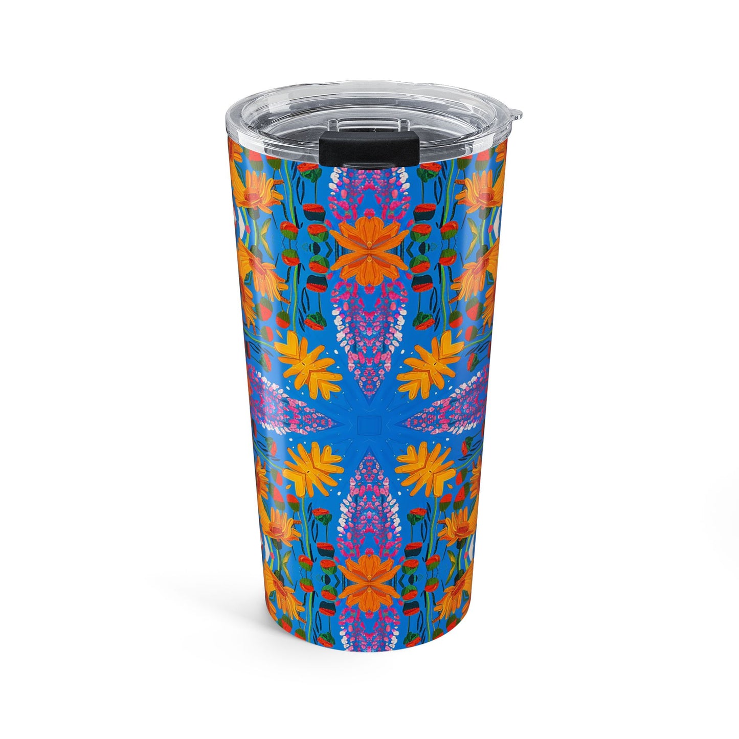 Blooming Mosaic Voyage Insulated Tumbler - 20 oz. Stainless Steel, Glossy Finish