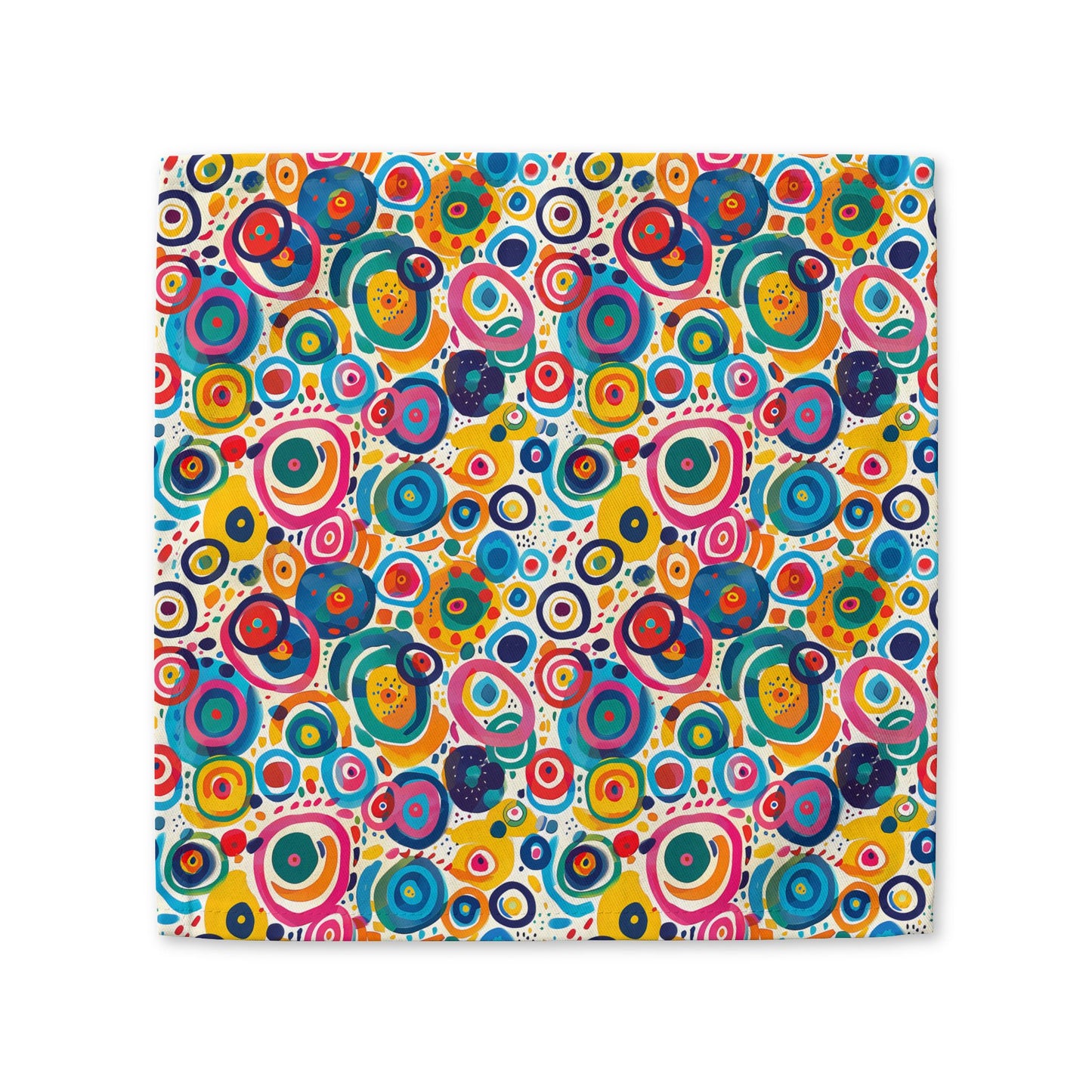Pop Art Swirls cotton twill napkin