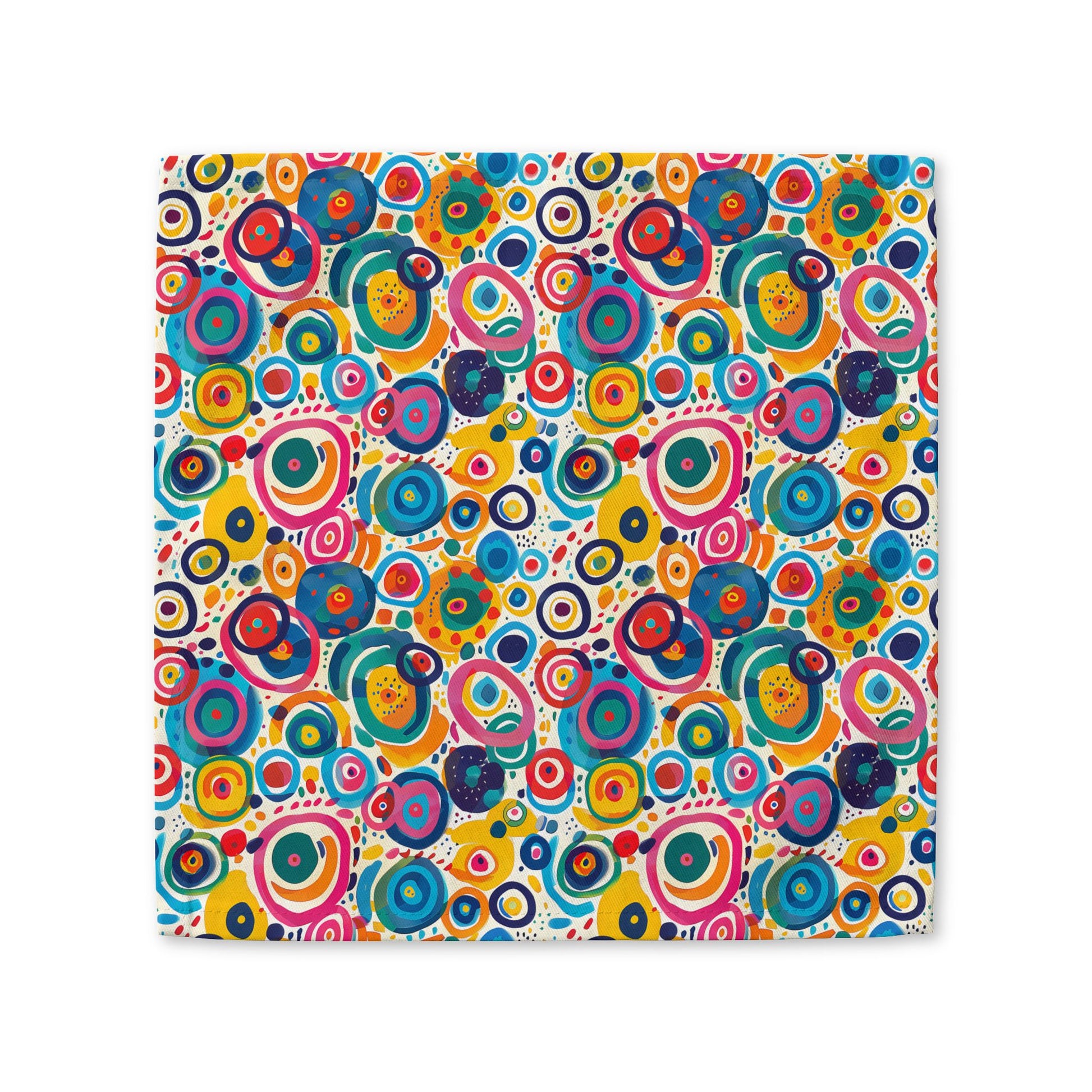 Pop Art Swirls cotton twill napkin
