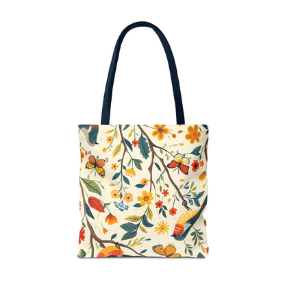 Tree Birds Tote Bag - Available in 3 sizes.