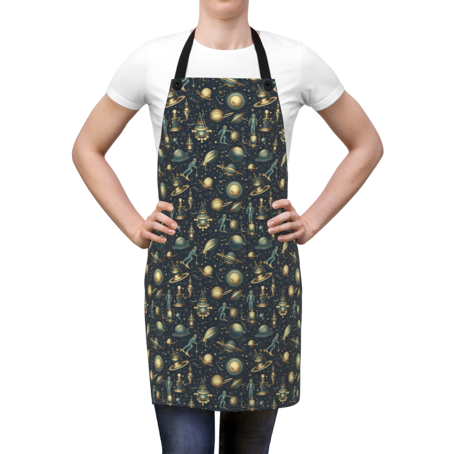 Steampunk Space Explorer Adult Apron