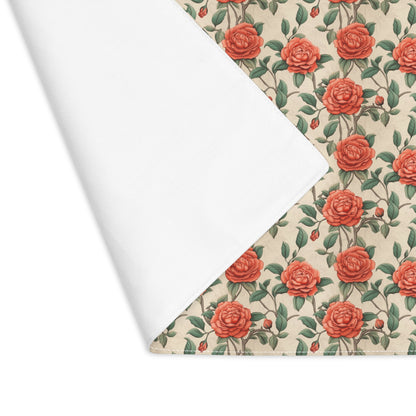 Romantic Rose Placemat - 18" x 14".
