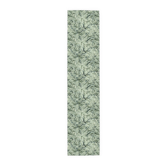 Vintage Vines Table Runner - Cotton Twill - Available in 2 sizes: 16" x 72" and 16" x 90".