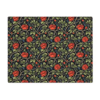 Red Red Rose Placemat - 18" x 14".