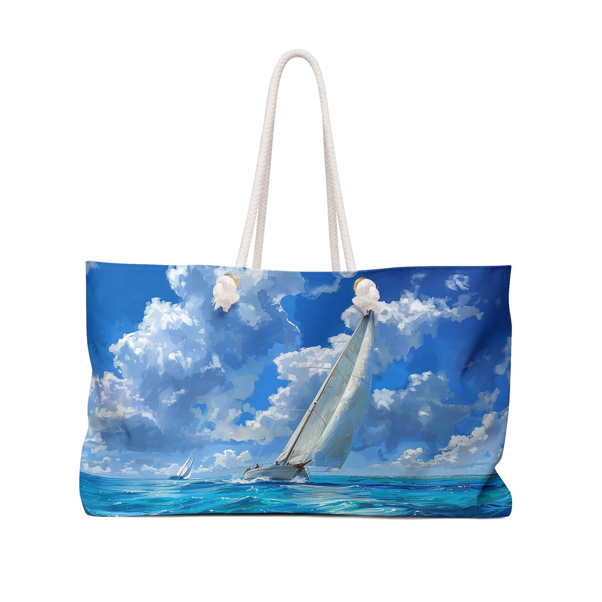 Ocean Breeze Sailing Weekender Bag - Sail into Your Weekend - Pack with the Tranquility of the Sea!