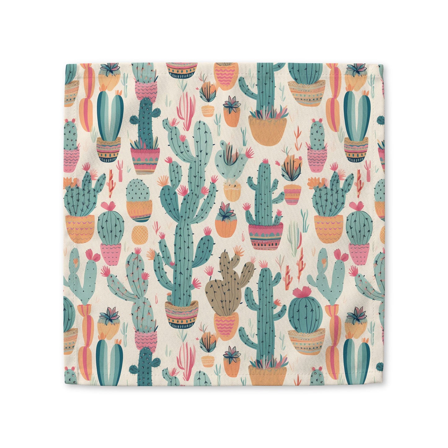 Desert Bloom Boom cotton twill napkin
