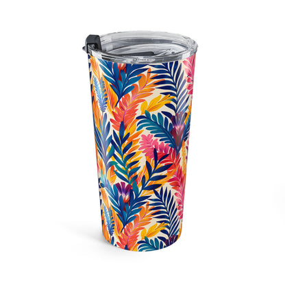 Fern-Tastic Whimsy Insulated Tumbler - 20 oz. Stainless Steel, Glossy Finish