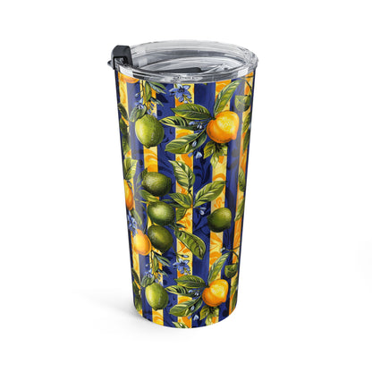 Sunlit Citrus Escape Insulated Tumbler - 20 oz. Stainless Steel, Glossy Finish
