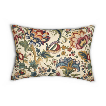 Wordsworth Lumbar Pillow - Spun Polyester - Double-Sided Print - Concealed Zipper - 20 x 14