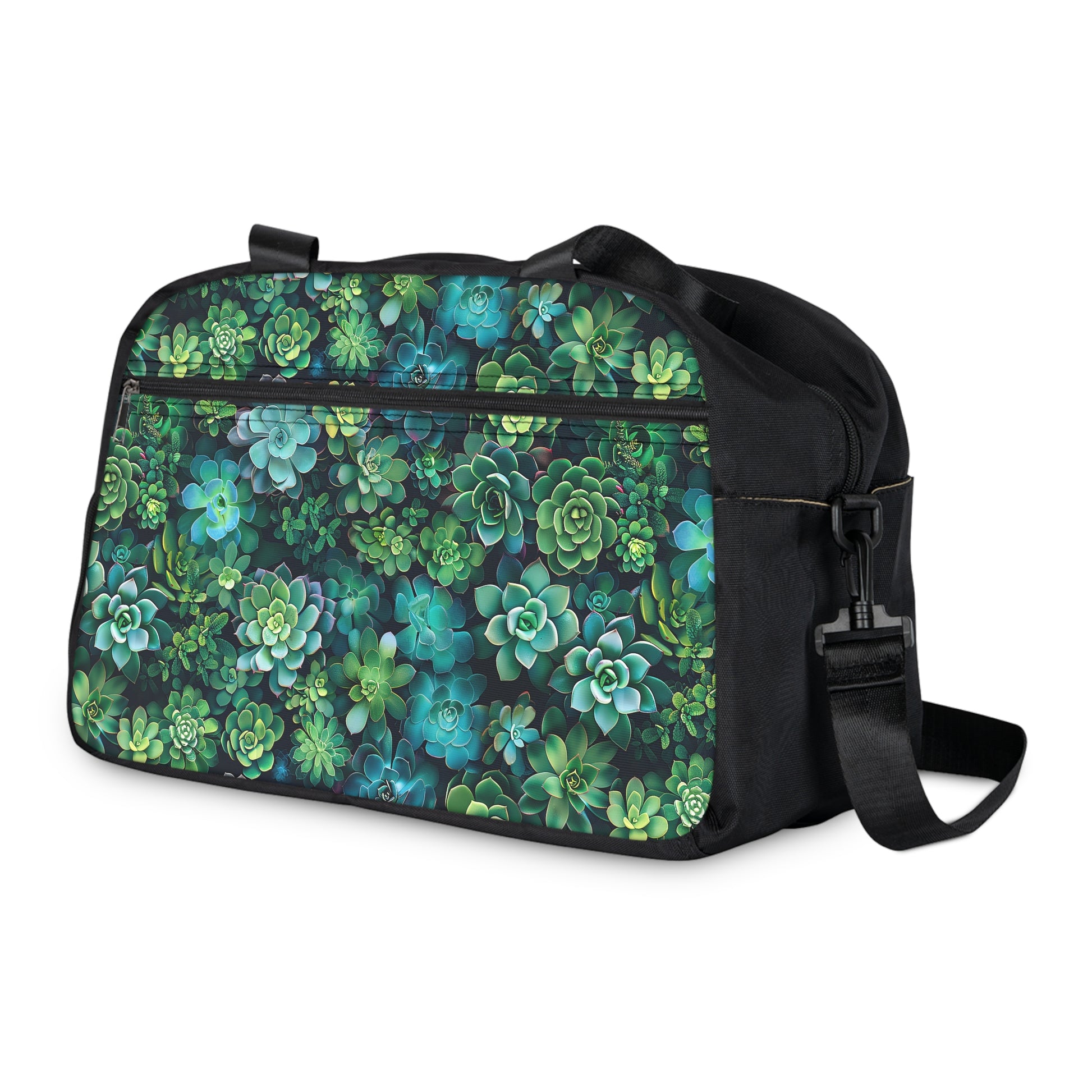 Succulent Forest Fitness Gym Bag - Carry Your Zen Forest with Every Workout!