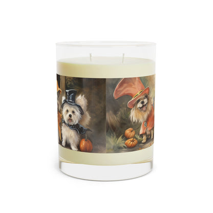 Vintage Halloween Dog 100% Soy Wax Scented Candle - 11 oz. Full-Glass, Phthalate-Free & Lead-Free - Three Fragrance Options