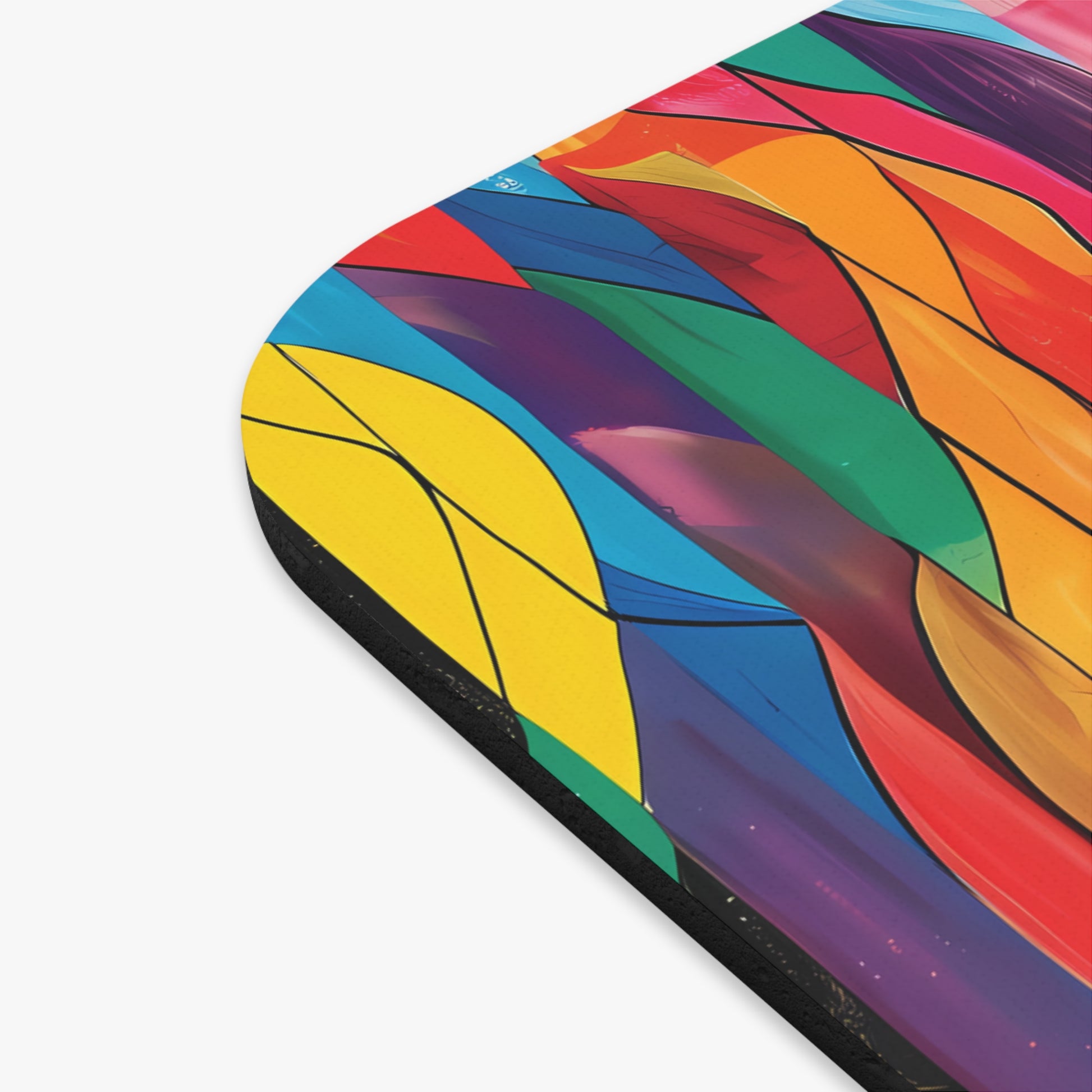 Retro Ripples Mouse Pad - Let Your Desk Groove with Retro Vibes! Groovy!