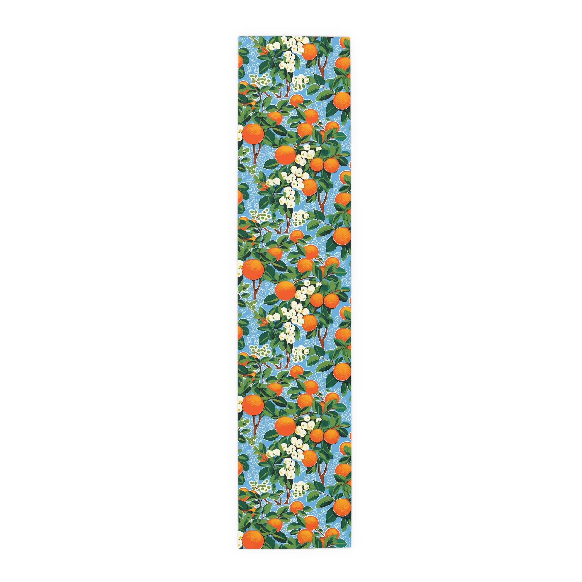 Citrus Blue Bliss Table Runner - Brighten Your Table with a Splash of Citrus Bliss! Available in 2 sizes.